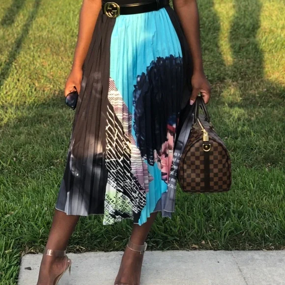 Emerald Mpriss pleated skirt - Picture 2 of 2